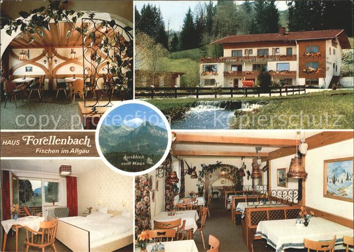 Fischen Allgaeu Haus Forellenbach