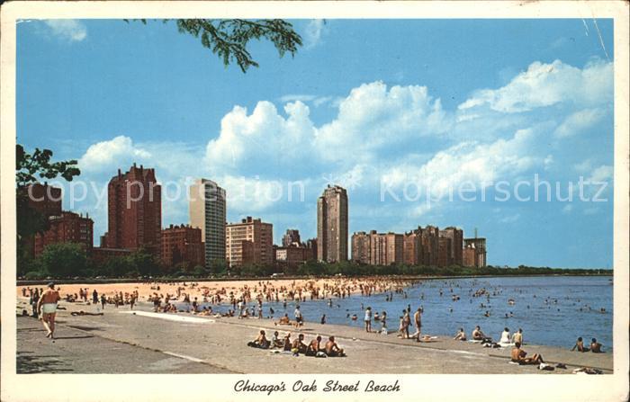 Chicago Illinois Oak Street Beach