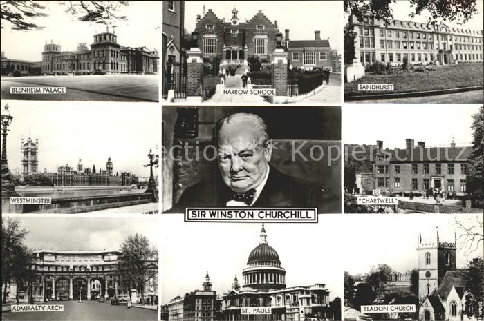 Sandhurst Sir Winston Churchill Chartwell Bladon Church Westminster