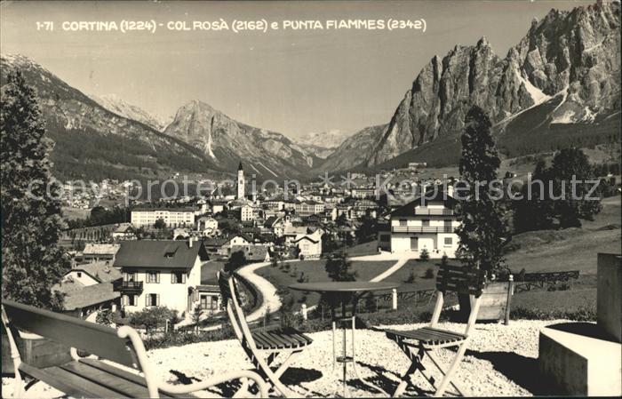 Cortina d Ampezzo Col Rosa Punta Fiammes