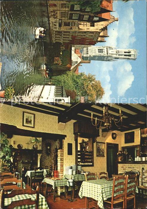 BRUGGE Bruges Belgie Hotel Restaurant `T Bourgoensche Cruyce