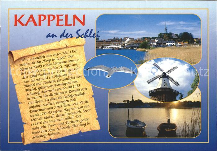 Kappeln Schlei Windmuehle Moewe