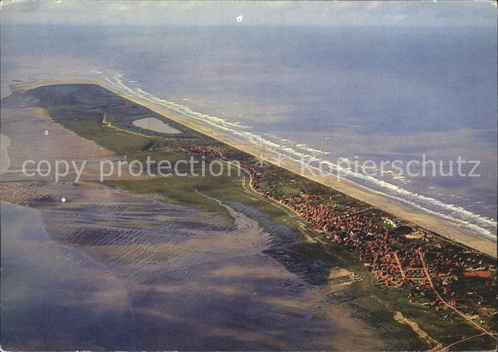 Juist Nordseebad Fliegeraufnahme