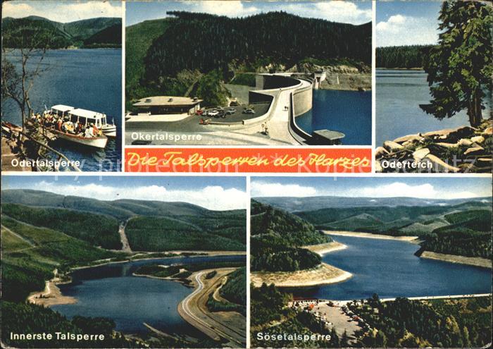 Harz Talsperren des Harzes Odertalsperre Soesetalsperre