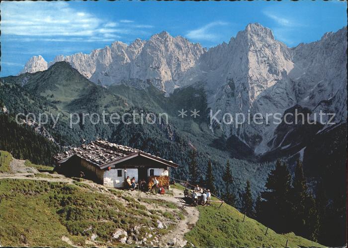 Koessen Tirol Hinterkaiserfeldenalm Wilder Kaiser