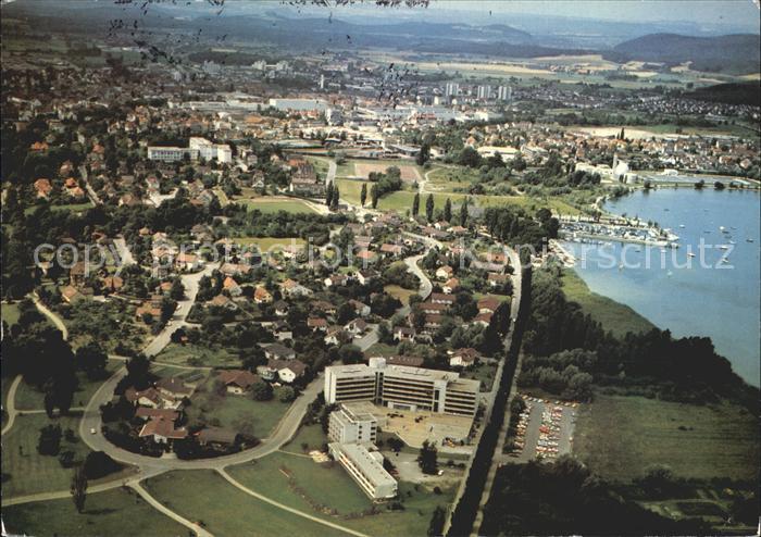 Radolfzell Bodensee Fliegeraufnahme Herz Kreislauf Klinik Mettnau