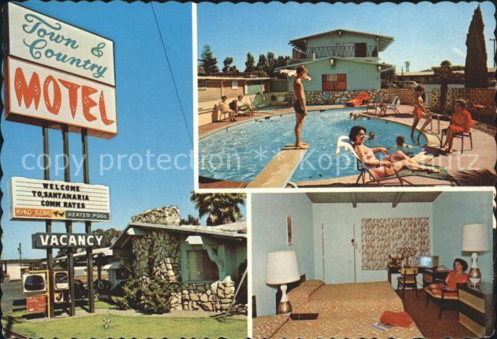 Santa Maria California Town and Coutry Motel