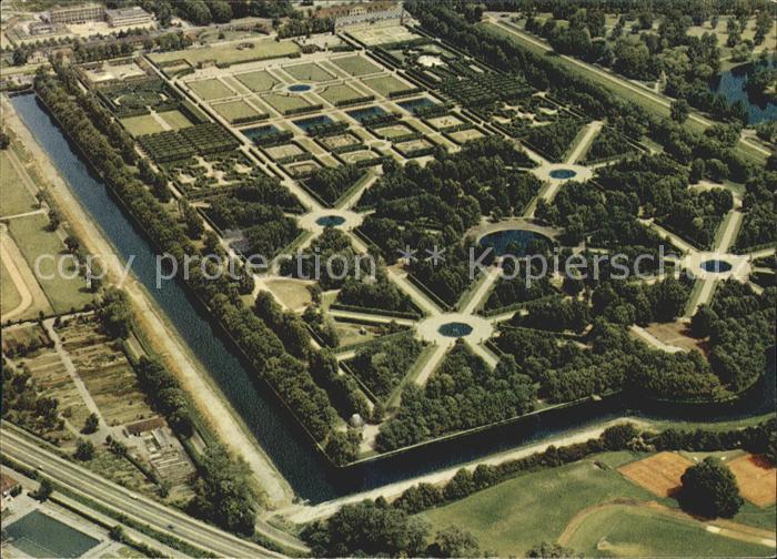 HANNOVER  CITY Fliegeraufnahme Herrenhaeuser und Gaerten