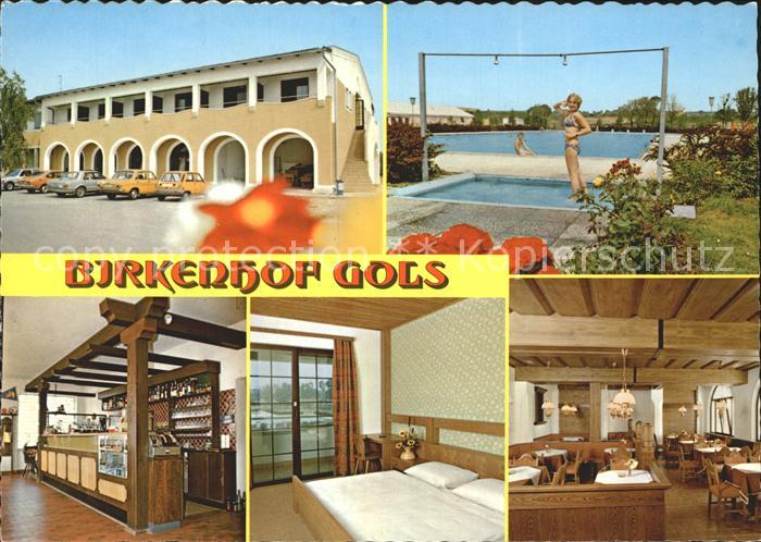 Gols Bikenhof Doppelzimmer Freibad Theke Speiseraum