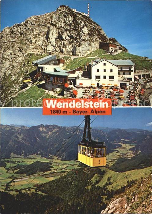 Wendelstein Berg Seilbahn und Bergstation