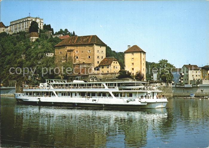 PAssAU Bayern Veste Ober- und Niederhaus M.S. Rakoczi