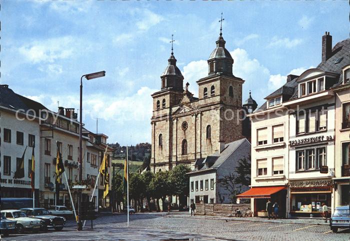 Malmedy Wallonie Place Albert Cathedrale