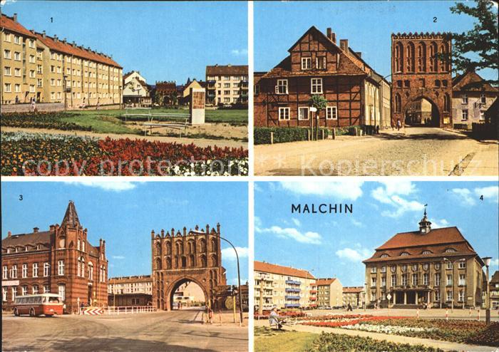 Malchin Demmin Karl- Dressel- Strasse Steintor Rathaus