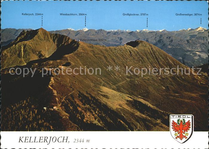 Kellerjoch Wiesbachhorn Grossglockner Grossvenediger