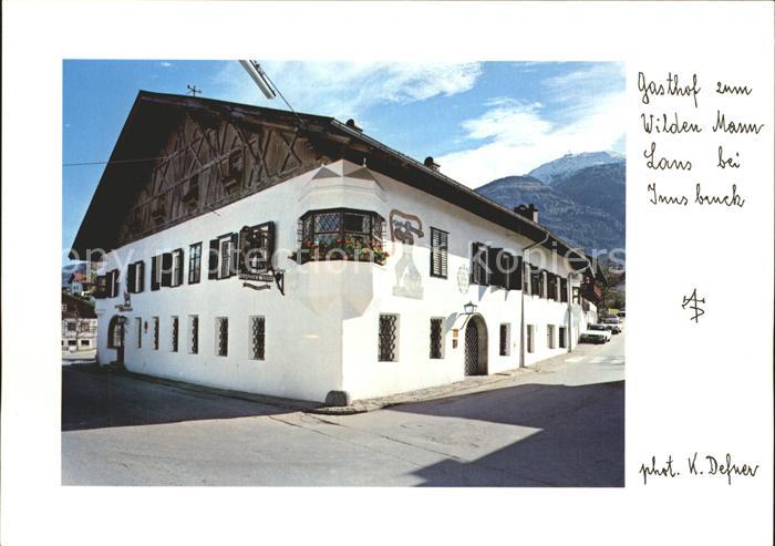 Lans Tirol Gasthof Wilder Mann