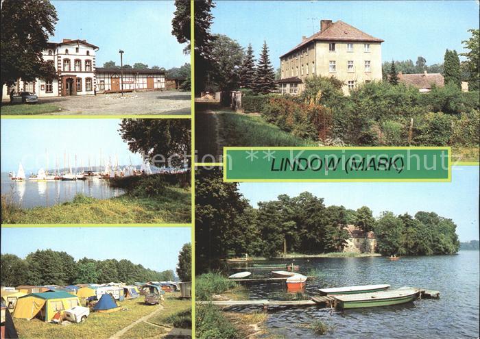 Lindow Mark See Hafen Campingplatz