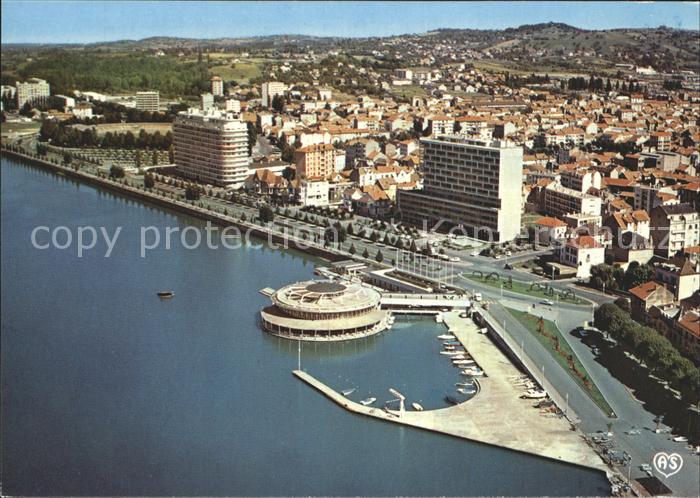 Vichy Allier Fliegeraufnahme