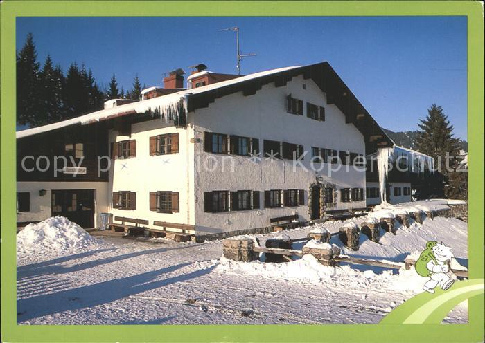 Bayrischzell Jugendherberge Berghaus Sudelfeld im Winter