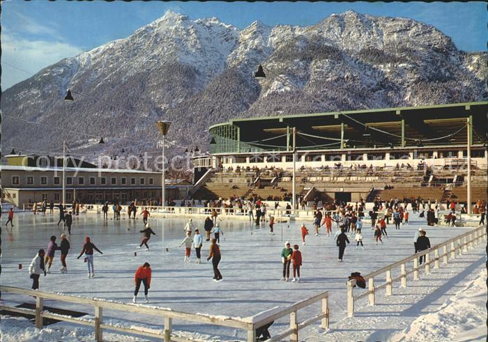 GARMISCH-PARTENKIRCHEN Bayern Olympia Eisstadion gegen Kramer Ammergauer Alpen H