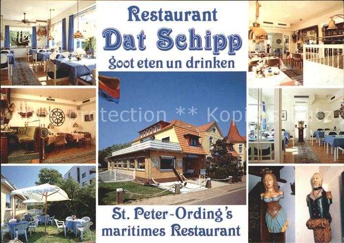 St Peter-Ording Restaurant Dat Schipp Hotel Seeburg