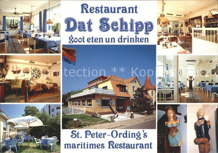 St Peter-Ording Restaurant Dat Schipp Hotel Seeburg