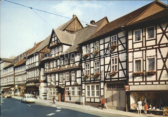 Uslar Solling Lange Strasse Fachwerkhaeuser