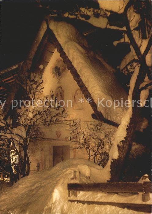 Kirchdorf Tirol Hauskapelle Gasthof Griesenau im Winter
