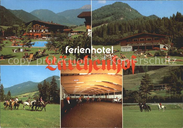 Erpfendorf Ferienhotel Laerchenhof Swimming Pool Fitnesscenter Reiten