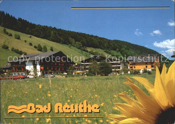 Reuthe Vorarlberg Kurhotel Moorheilbad Sonnenblume