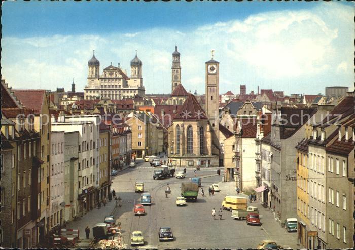 Augsburg Jakobskirche Rathaus Perlachturm