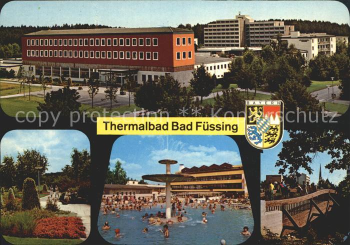 Bad Fuessing Thermalbad Kurmittelhaus Kurklinik Kurpark Therme