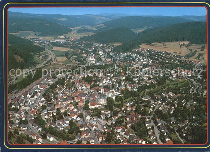 Neustadt Titisee Kneipp und Luftkurort Fliegeraufnahme
