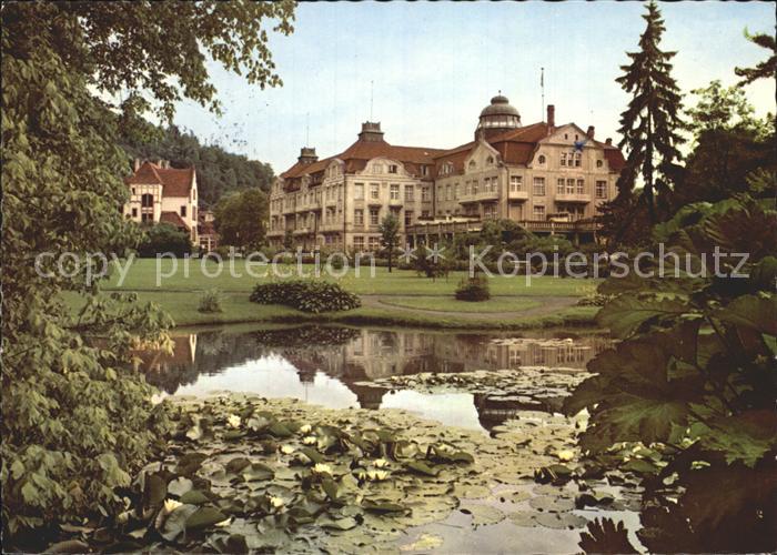 Bad Salzschlirf Hotel Badehof Seerosenteich