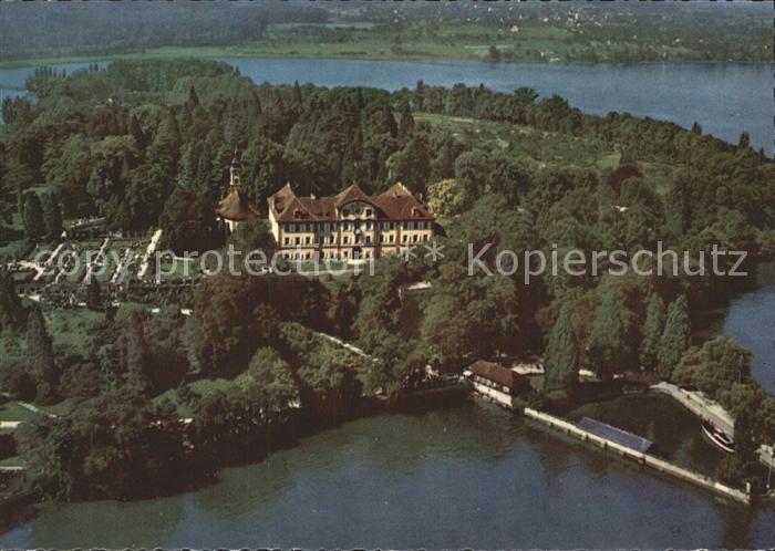 Insel Mainau Fliegeraufnahme