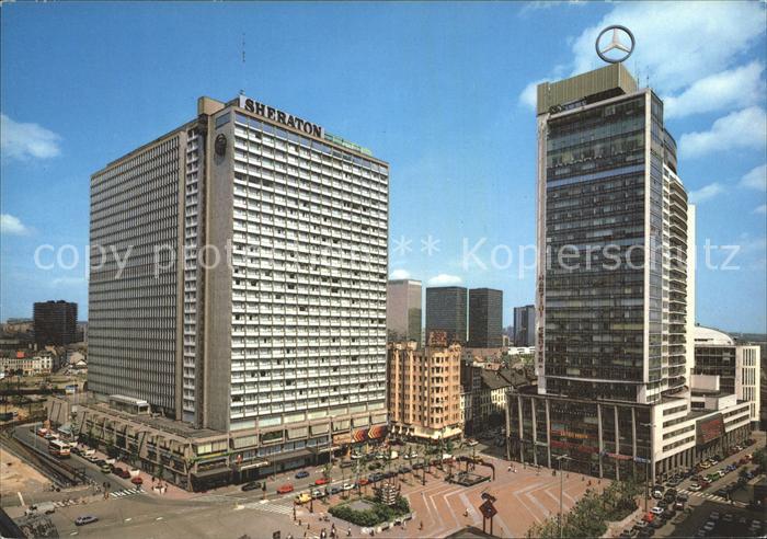Brussels Place Rogier Sheraton Hotel Hochhaus