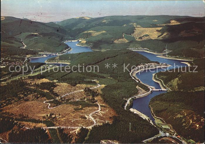 Okertalsperre Fliegeraufnahme