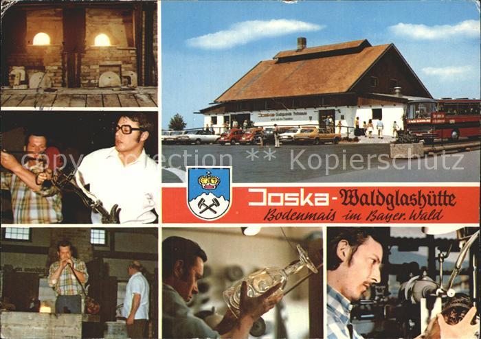 Bodenmais Joska Waldglashuette Kulturgeschichte Glasmacher