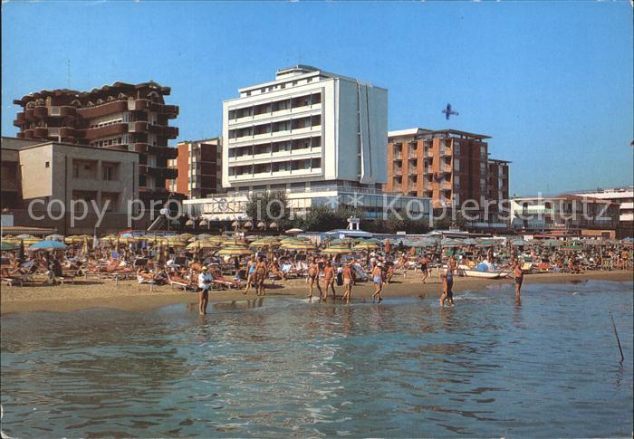 Gatteo Mare Alberghi vista dal mare Spiaggia