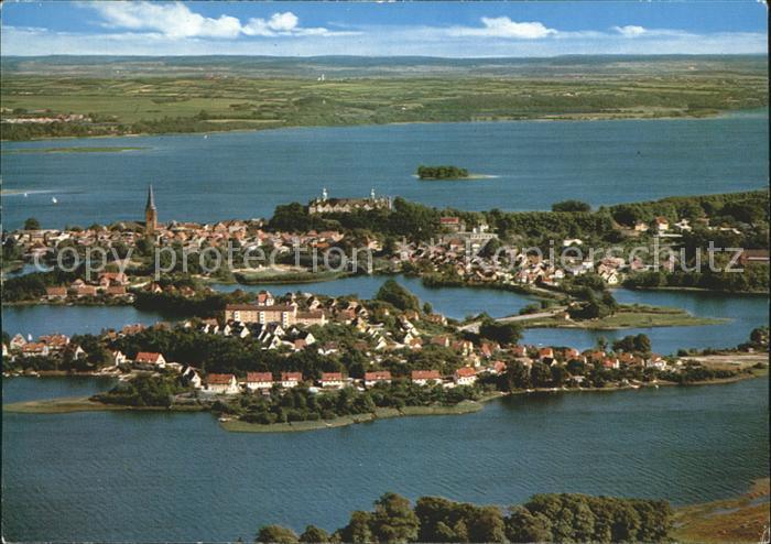 Ploen See Naturpark Holsteinische Schweiz Fliegeraufnahme