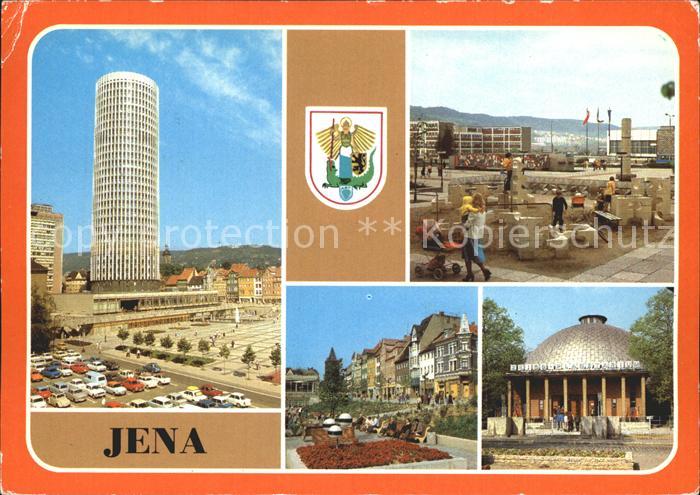 Lobeda Universitaets Hochhaus Forschungshaus VEB Carl Zeiss Platz der Kosmonaute