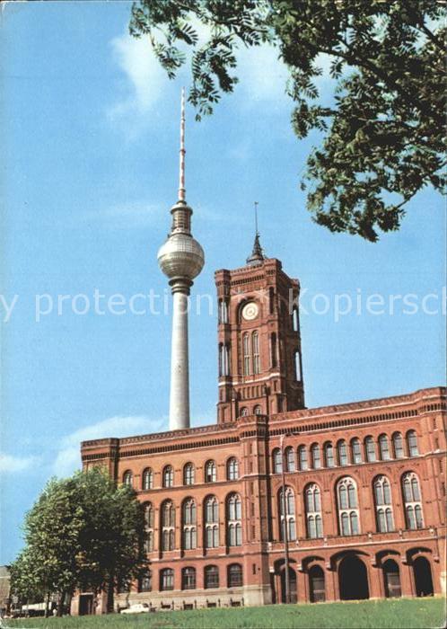 BERLIN  CITY Rathaus Hauptstadt der DDR