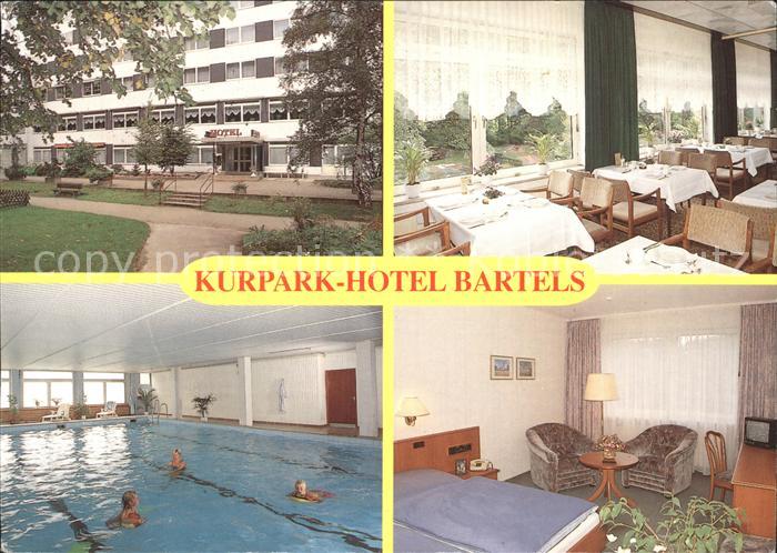 Bad Gandersheim Kurpark Hotel Bartels Restaurant Hallenbad