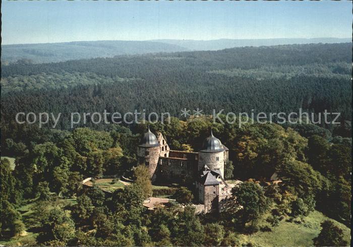 Sababurg Dornroeschenschloss im Reinhardswald jetzt Hotel Burggaststaette Fliege