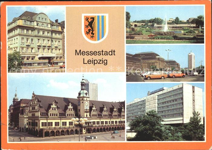 LEIPZIG Sachsen Interhotel International Altes Rathaus Deutsche Hochschule fuer
