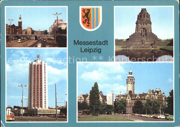 LEIPZIG Sachsen Richard Wagner Strasse Wohnhochhaus Wintergartenstrasse Voelkers