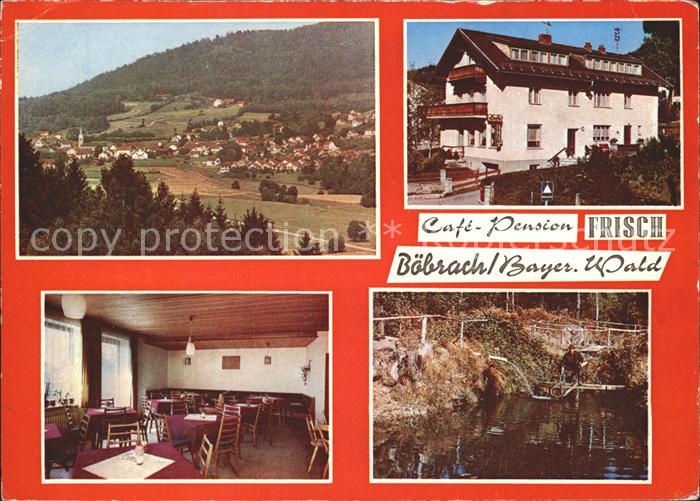 Boebrach Gesamtansicht Cafe Pension Frisch Fischteich