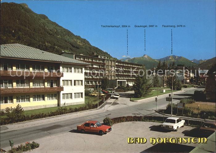 Bad Hofgastein Kurhaus Pensionsversicherungsanstalt der Angestellten Alpenblick