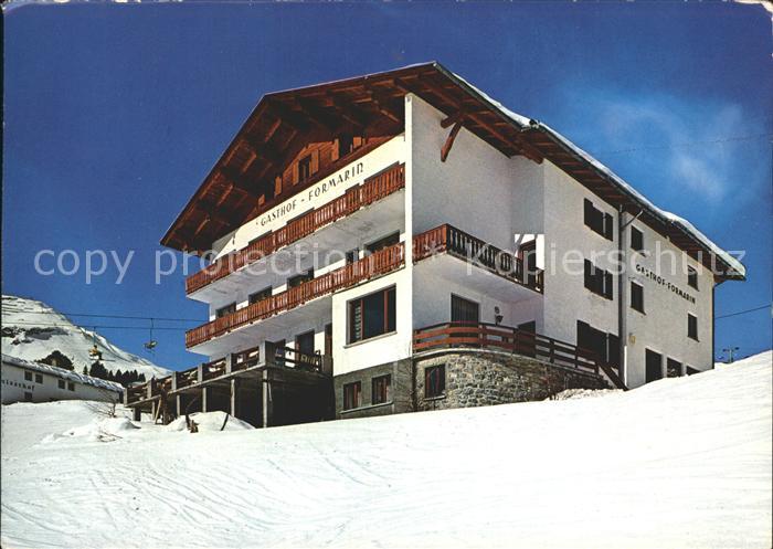 Lech Vorarlberg Gasthof Formarin am Arlberg Wintersportplatz