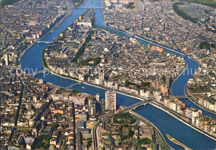 Liege Luettich Vue aerienne