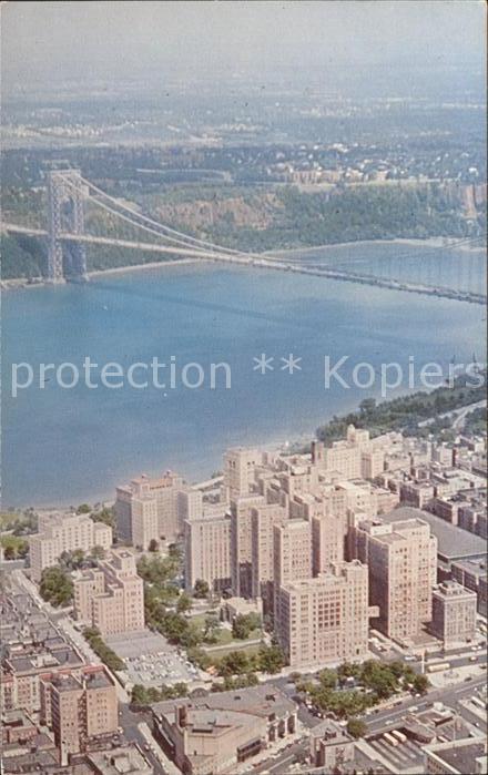 New York City Fliegeraufnahme Comumbia Presbyterian Medical Center